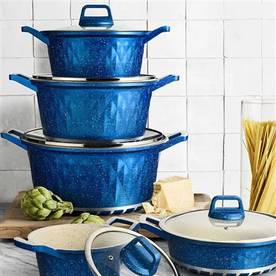 Juego de ollas de aluminio Diamond