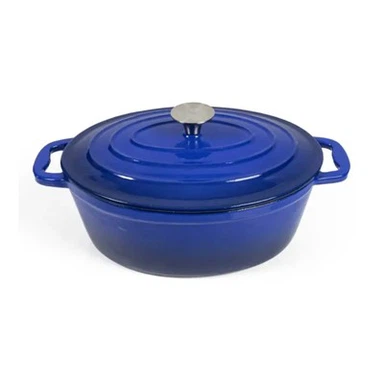 Cazuela De Hierro Fundido Con Tapa