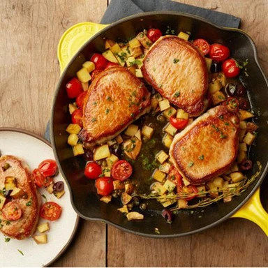 Sartenes redondas de hierro fundido esmaltado