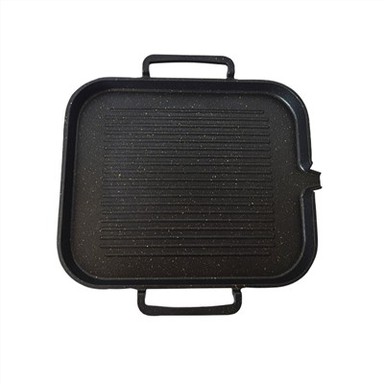 Plato plano para barbacoa