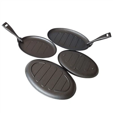 Placa de barbacoa de gas