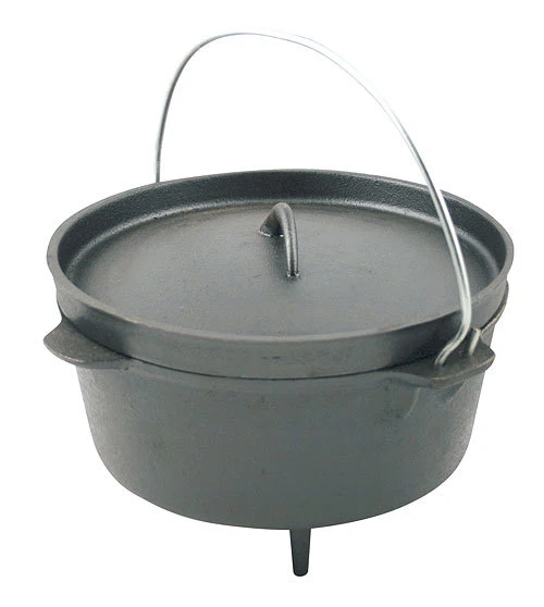 Ollas de hierro fundido de 4 patas
