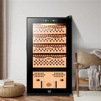 Gabinete humidor de cigarros eléctrico